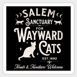 Salem Sanctuary for Wayward Cats Dark Magnet